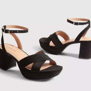 Lane bryant dream cloud heel sandals